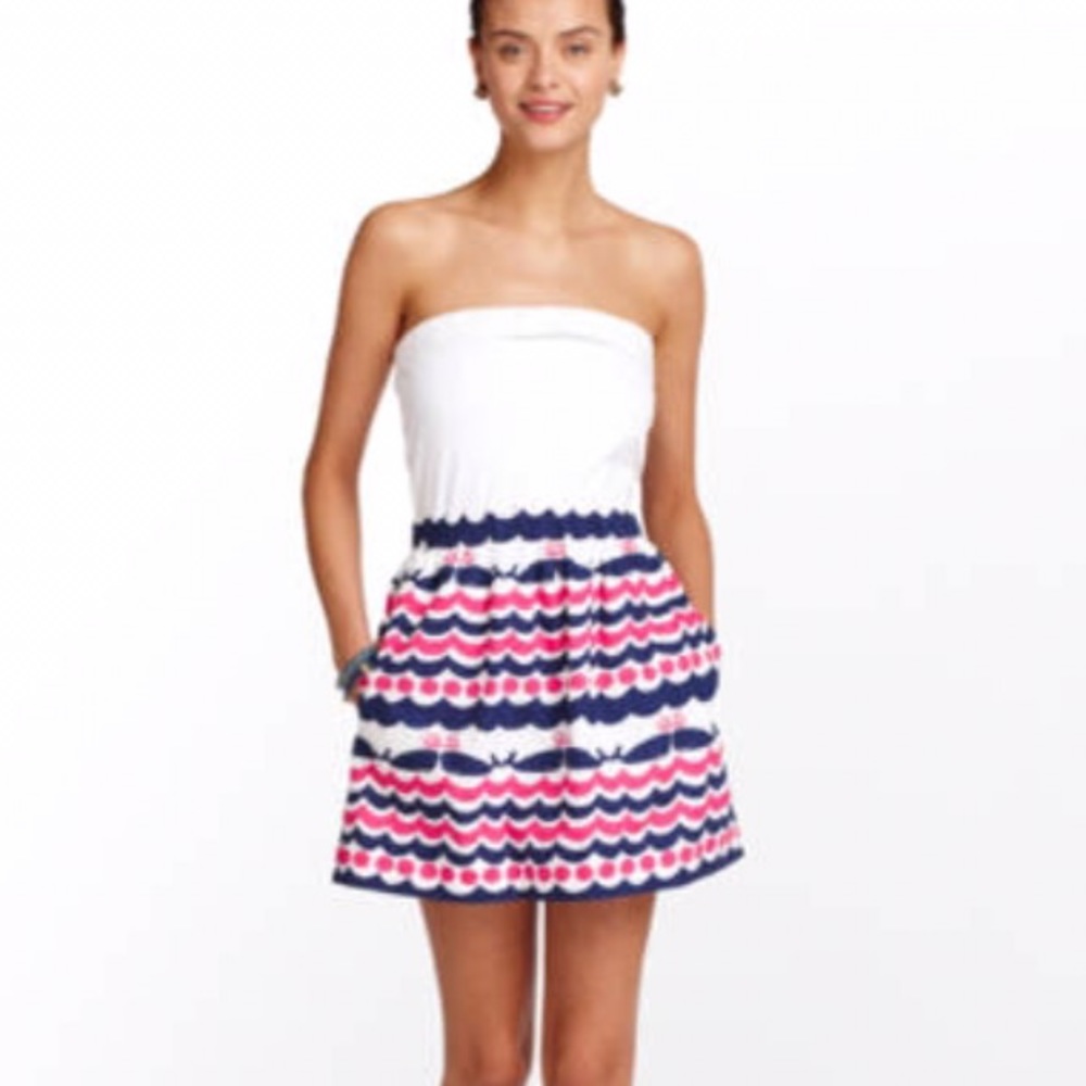 Lilly Pulitzer Whales Tails Esmeralda Dress